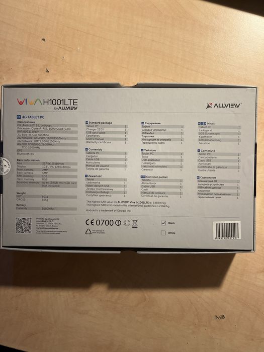 Vand tableta Allview H1001LTE