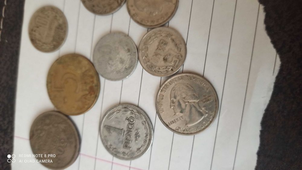 Монети стари.         .