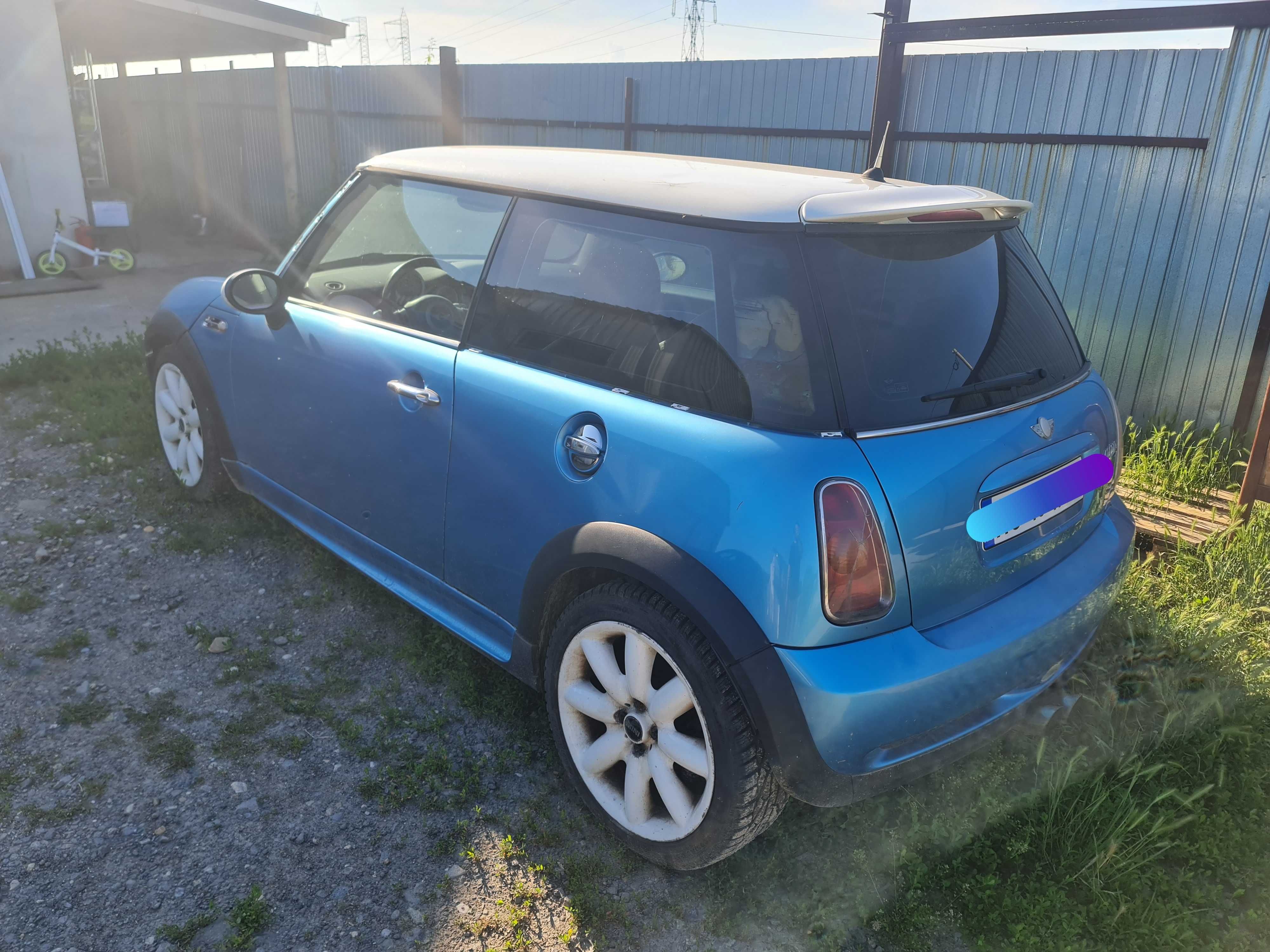 Mini Cooper S Sport 2003 1.6 benzina foarte dotata necesita investitii