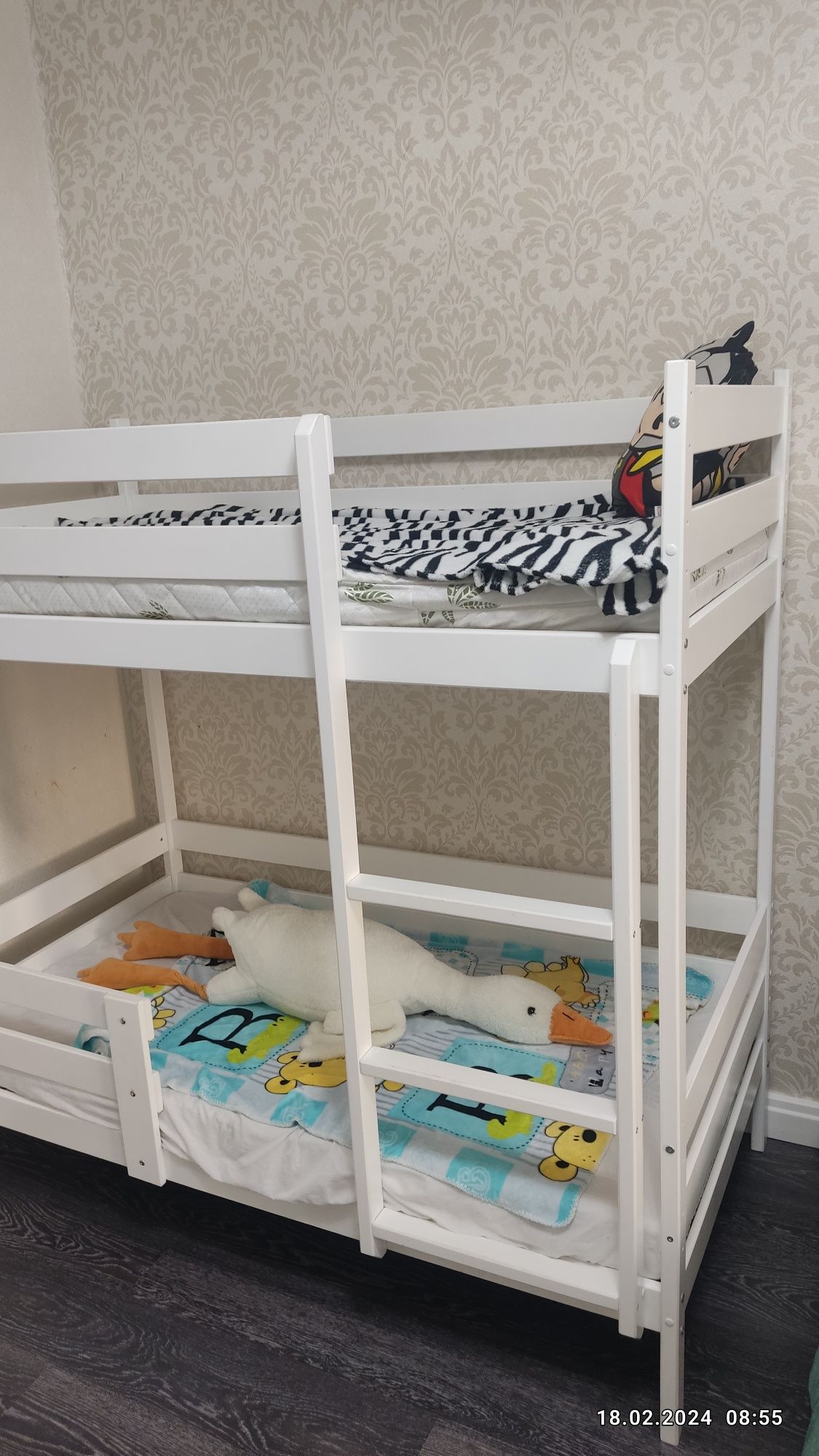 кровать детская два этажа