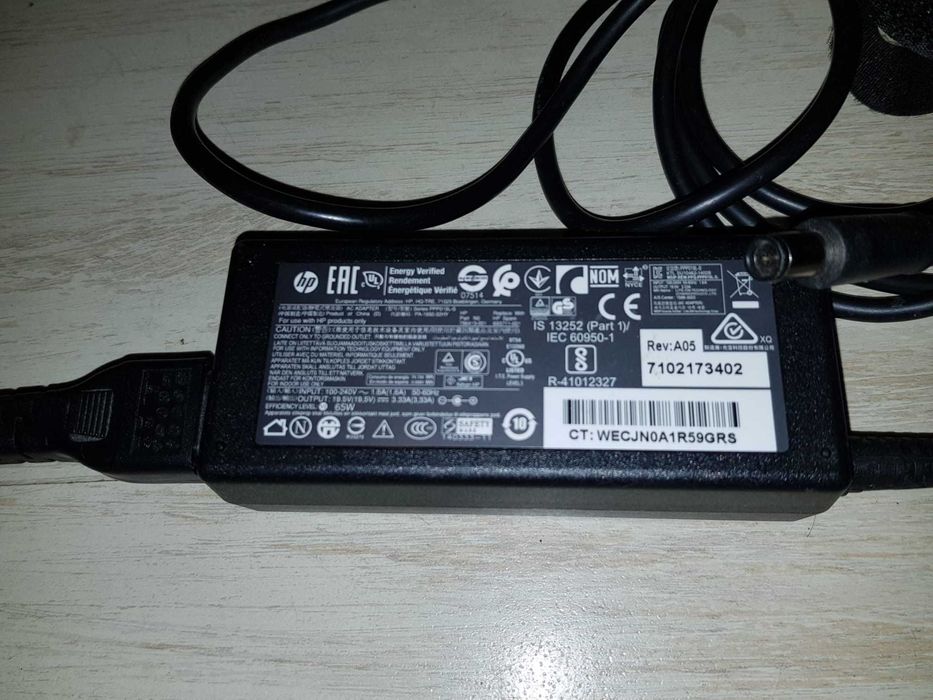 Incarcător alimentator original HP 65W 19.5v 3.33a PPP019L-S PA-1650
