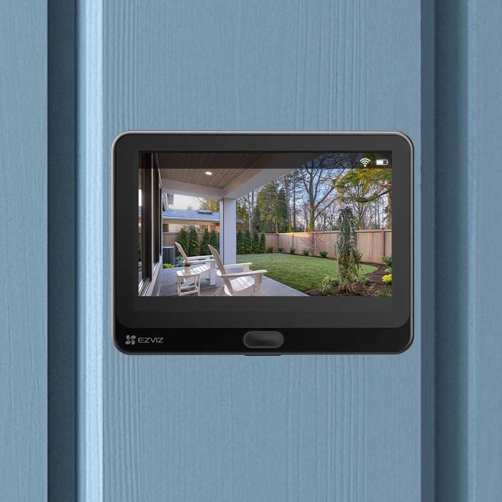 Camera de supraveghere Ezviz HP4 cu sonerie, 2MP, 1080p, IRvideo H.265