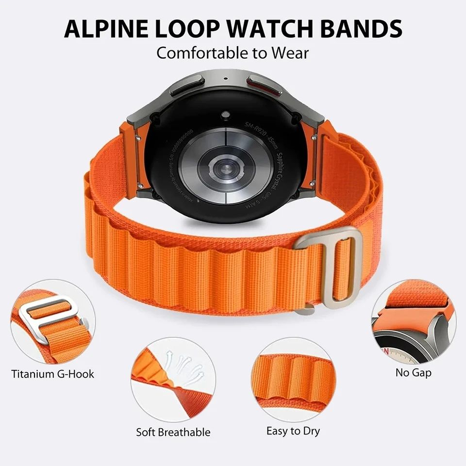 ALPINE LOOP Каишка за Huawei Watch/Samsung/Xiaomi/Apple/Garmin/Amazfit