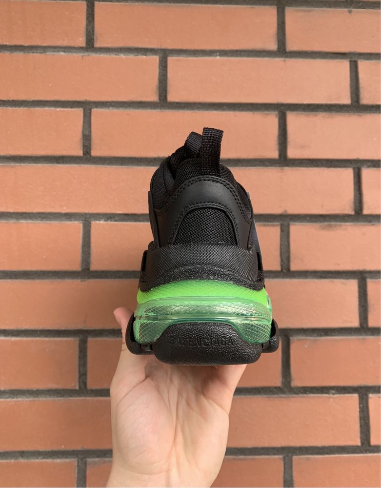 Sneakers Balenciaga Triple S Black Fluo