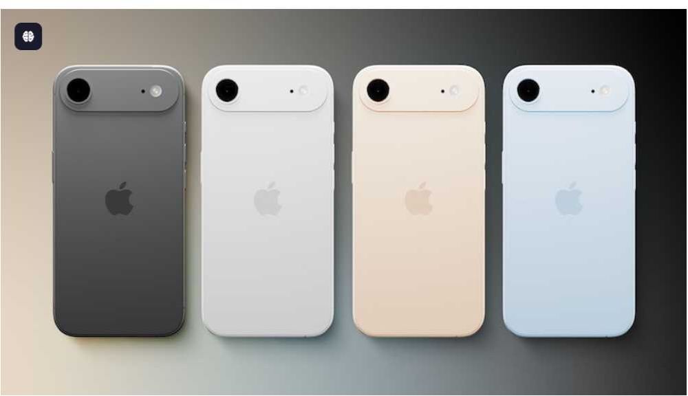 Iphone 17 va 17 air arzon sifatli rasmiy