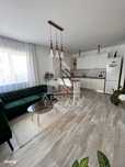 Apartament cu 3 camere mobilat si utilat cu gradina proprie în Giroc.