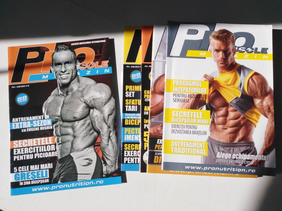 Pro muscle magazin (5 reviste)