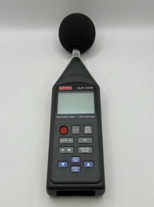 RS PRO SLM1353M Sonometru, Class 2, 30dB to 130dB, 8kHz max, USB