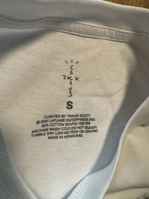 НОВО! Travis Scott Big Head White T-shirt тениска