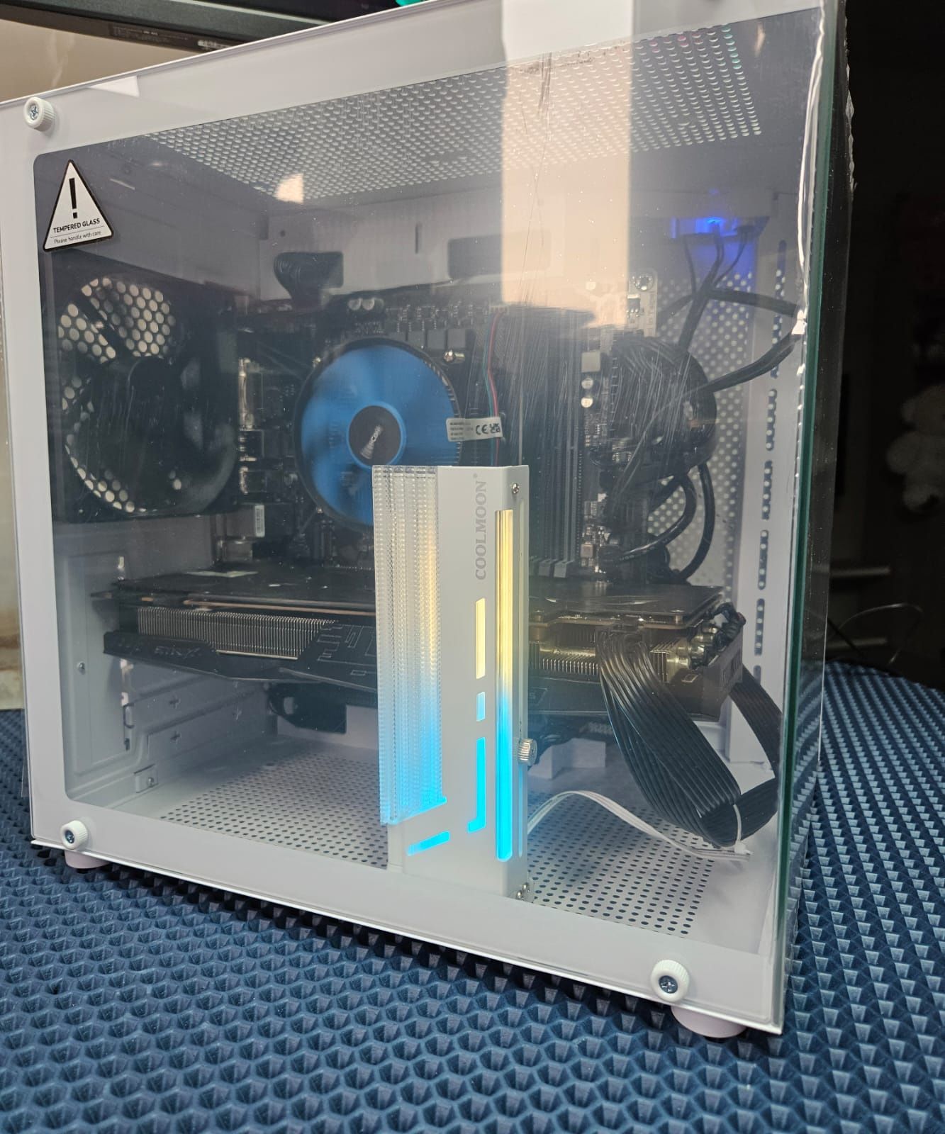 Игровой ПК-Intel 10105/GTX1070 8Gb/LGA 1200/DDR4/SSD/БП Deepcool/red