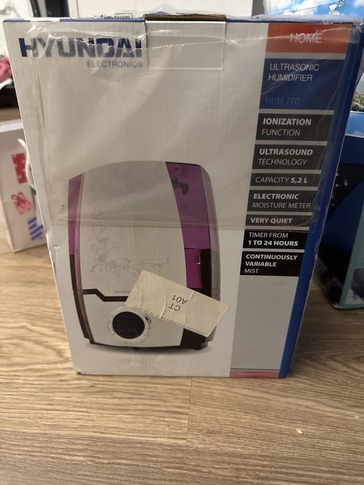 Umidificator Hyundai nefolosi, primit cadou