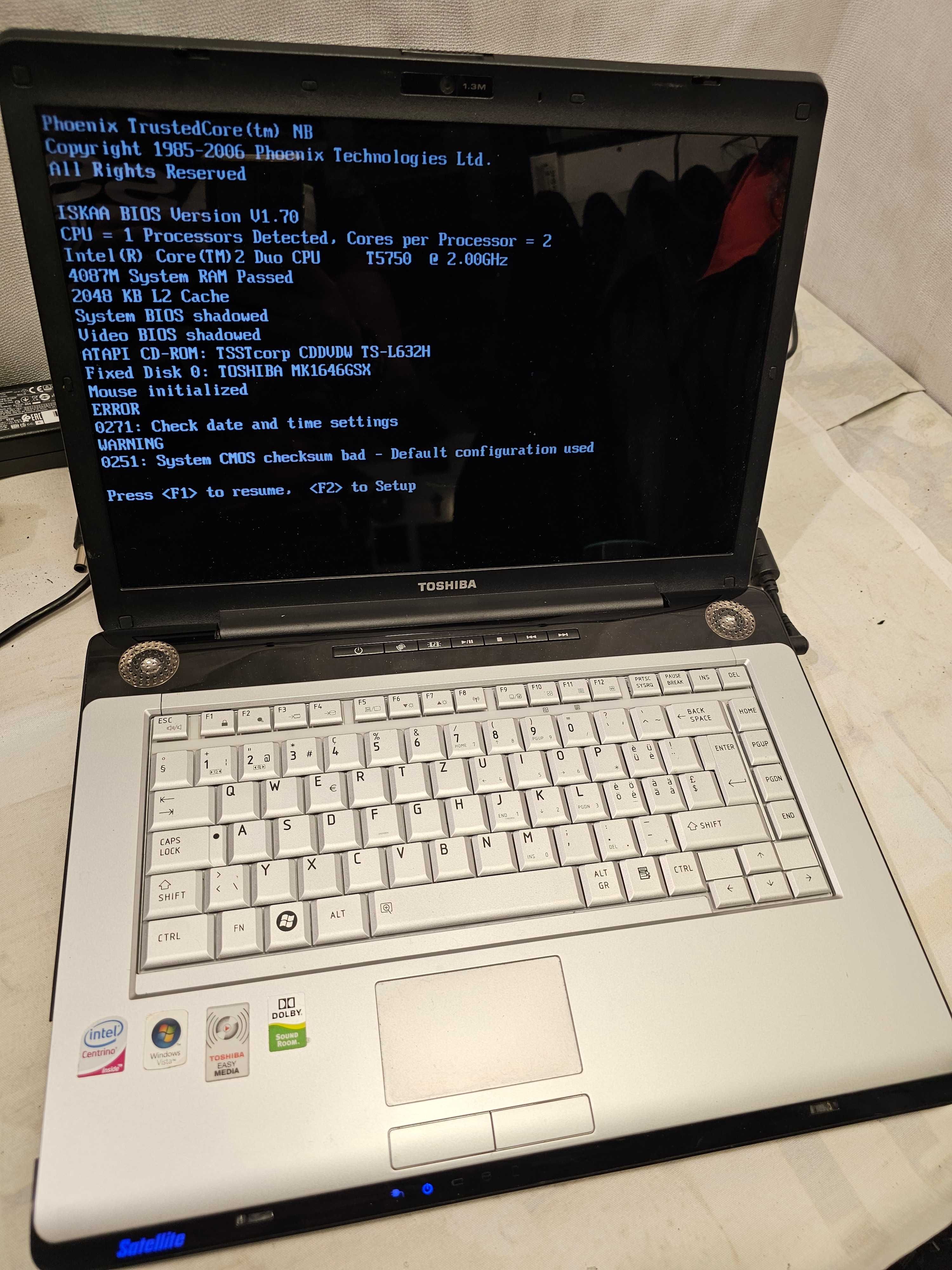 Toshiba Satellite A200-1WP