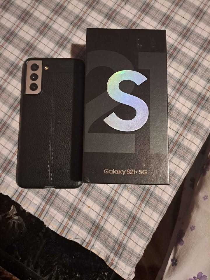 Samsung S21 Plus-256GB-8 GB RAM-Phantom Silver- като нов без забележки