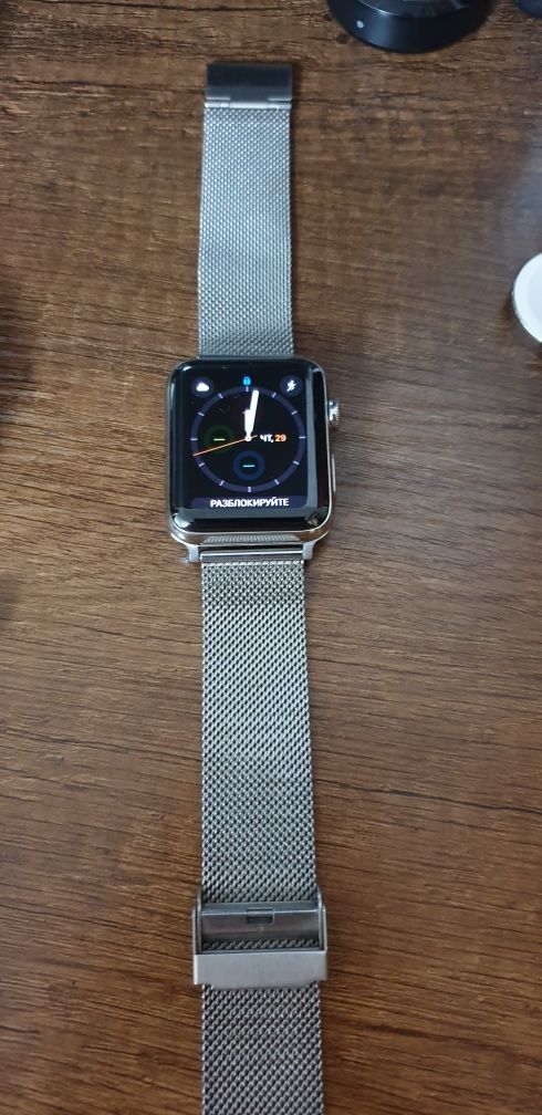 Apple watch 42mm stainless steel