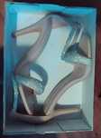 Sandale comode medicinale, m. 41, toc 10 cm