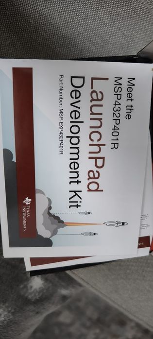 Development kit MSP432 P401R Launch pad nefolosit