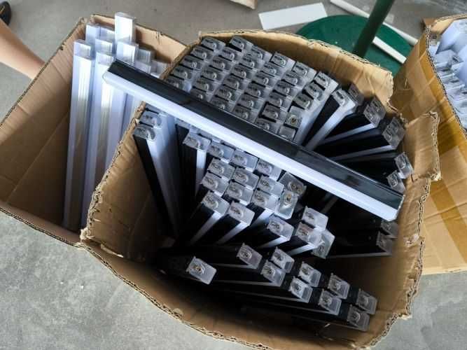 Black sau ALB- led tavan honeycomb  frizerie, atelier 200w- negociabil