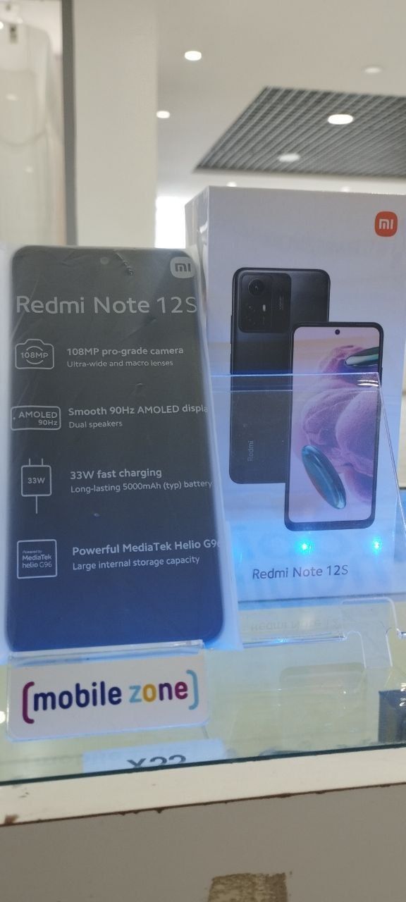 Smartfon Redmi Not 12 S 8/256 qora