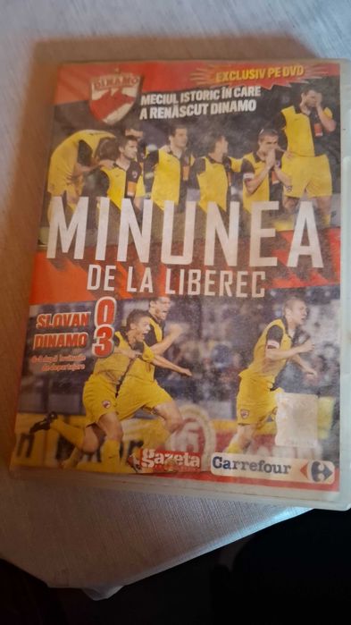 Vând dvd Dinamo Slovan Liberec