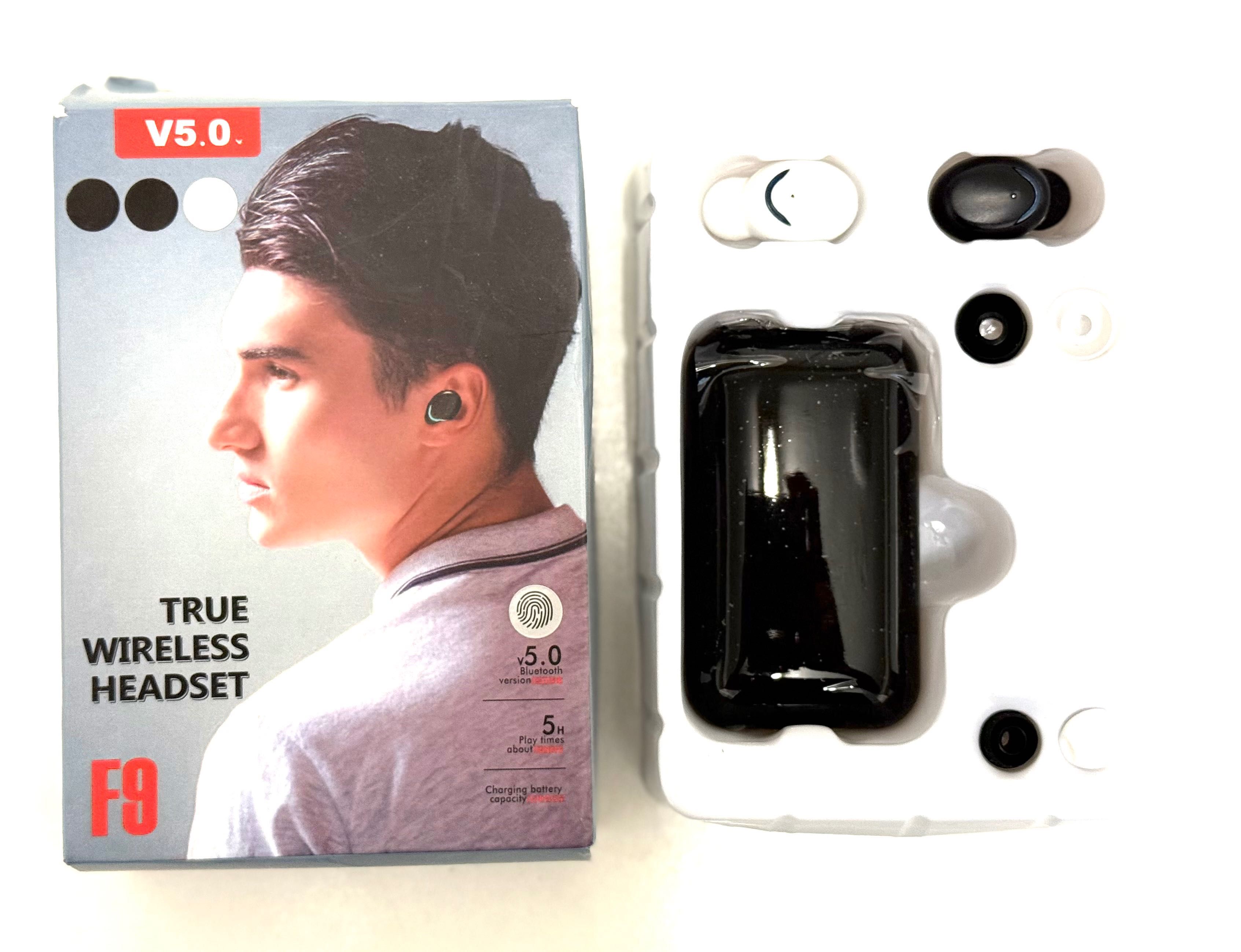 Оригинални F9 Wireless Безжични Headphones Слушалки