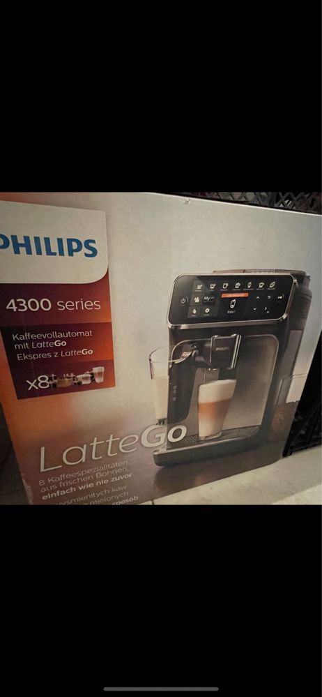 Espressor Philips-LatteGo seria 4300