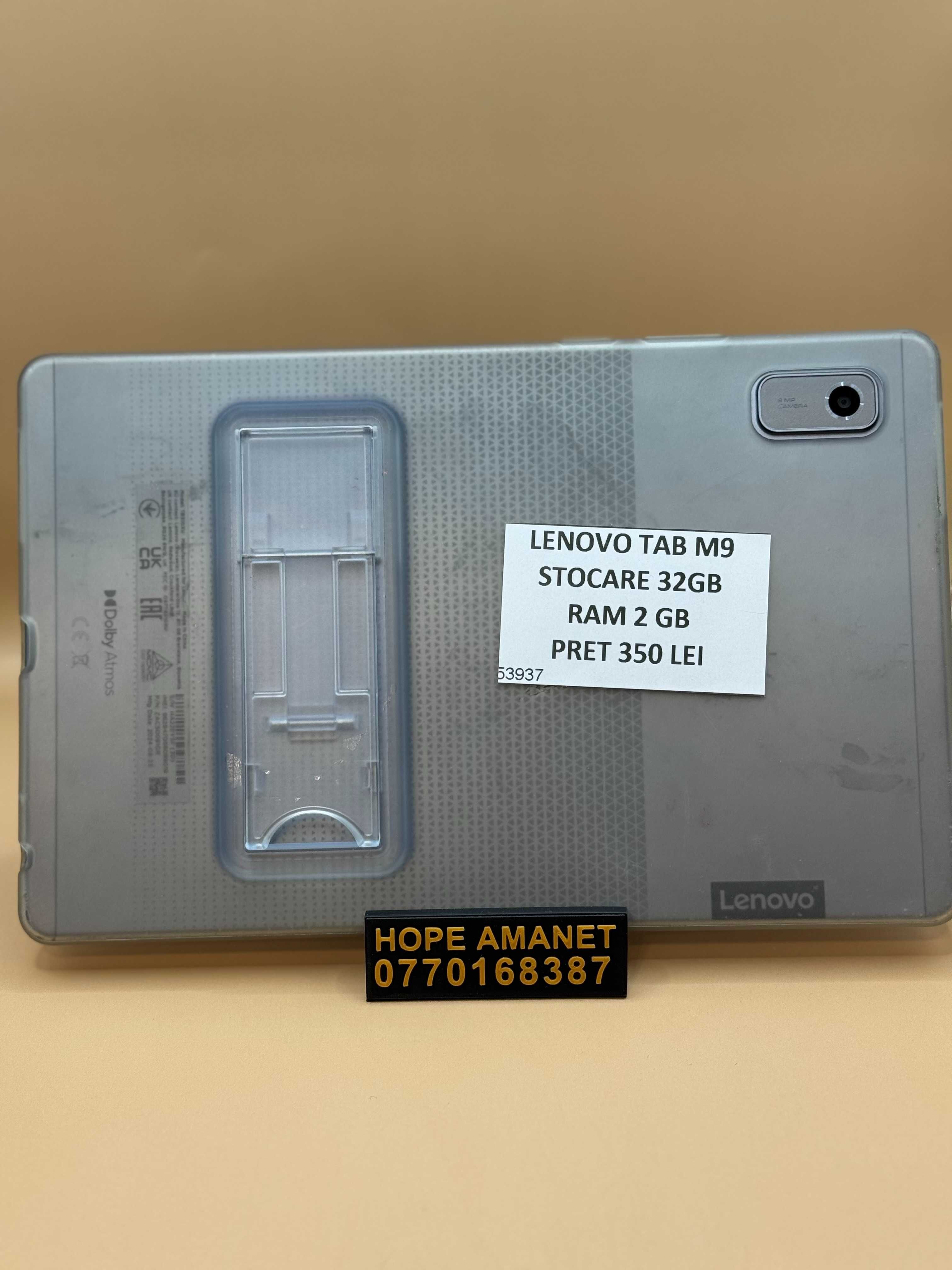 Hope Amanet P4 / LENOVO TAB M9 32GB 2 RAM