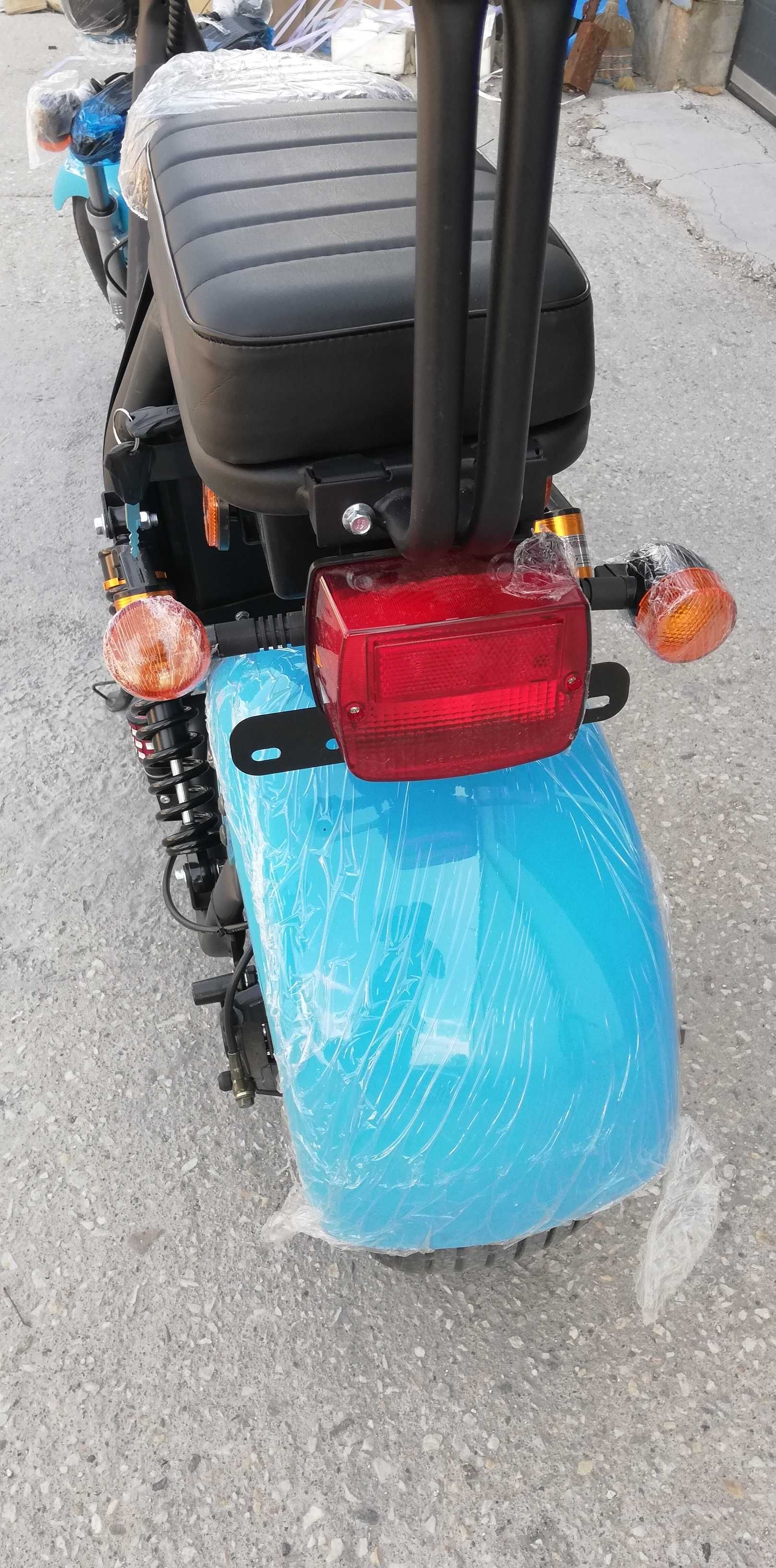 Градски електрически скутер харли 1500w 60V/12Ah с гаранция