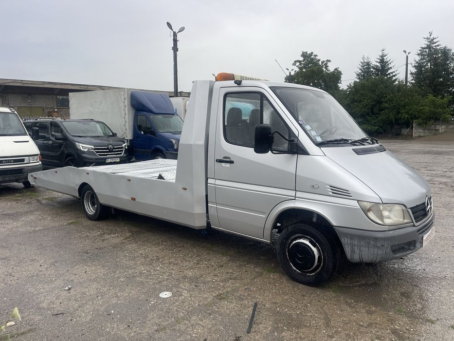 Mercedes 413cdi. 3,5 t. Autotransport