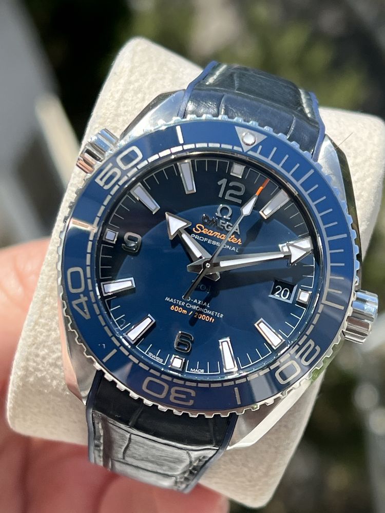 Omega Seamaster Planet Ocean Blue Ceramic