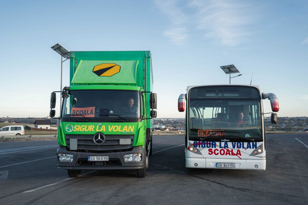 Scoala de soferi categoria C CE D permis profesionisti camion Atestat