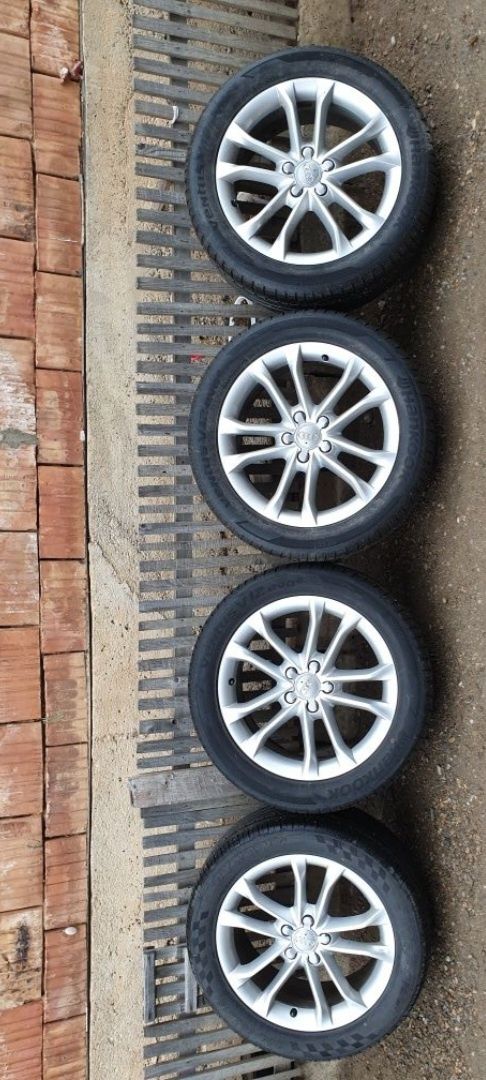 Jante Aliaj Originale Audi Q3 5x112 Et.43 7J R18 Cauciucuri 235.50.R18