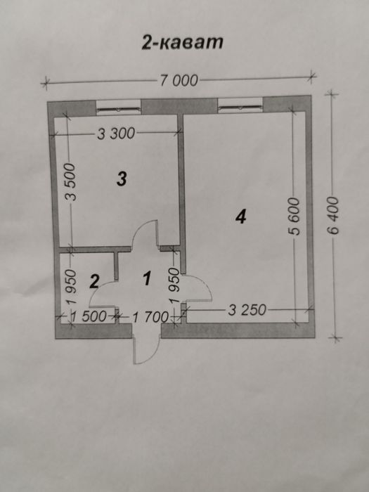 1/2/4 квартира Ургенч заналний
