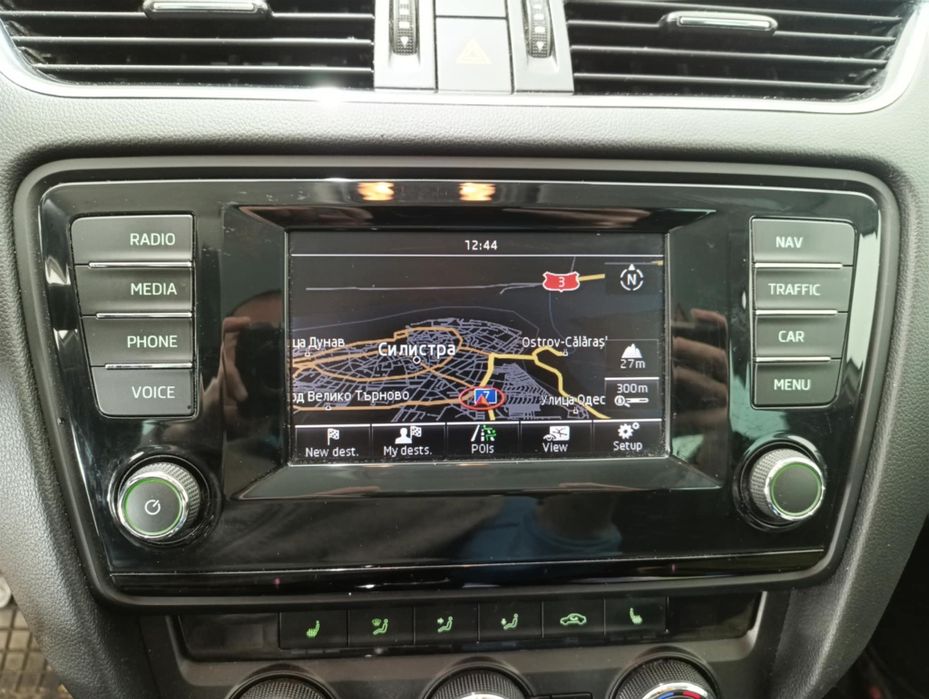 Навигация и cd changer skoda octavia