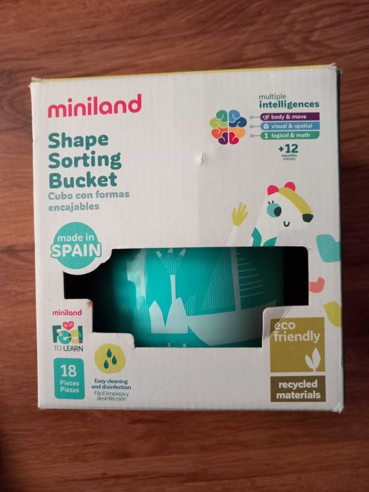 Miniland сортер с кофичка