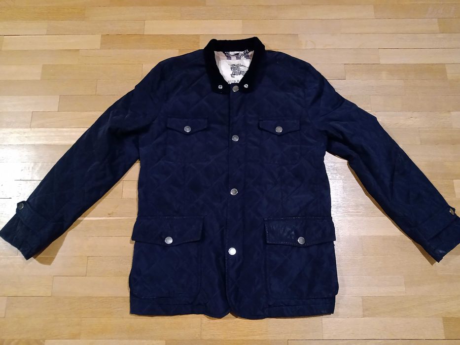 Burberry London Diamond Quilted женско яке оригинал черно размер 48