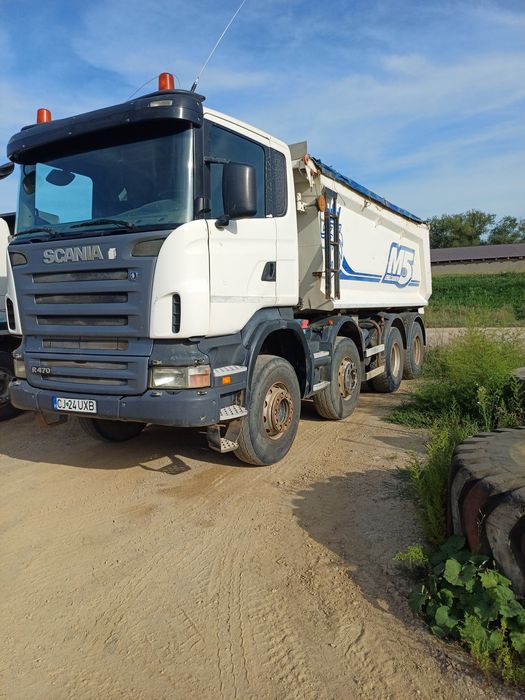 8x4 scania basculanta