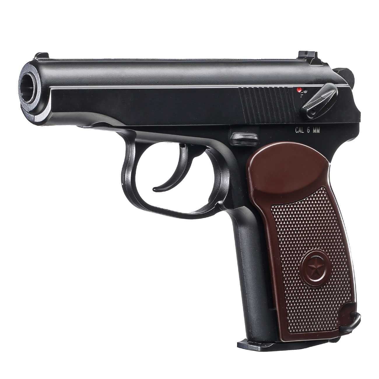 Pistol MKV PMM Makarov CO2 Semi-Automatic NBB Airsoft