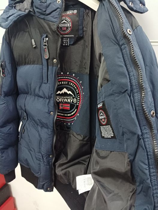 Зимно яке Geographical Norway M , L ново мъжко оригинално бомбер