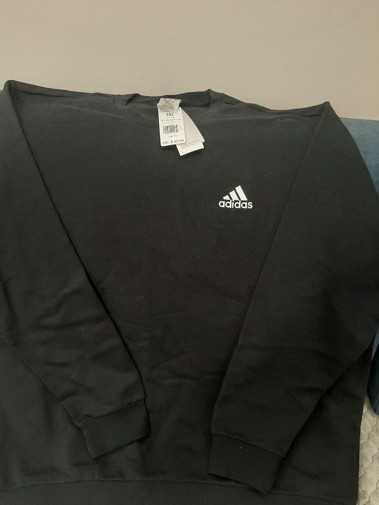 Толстовки ADIDAS фирменные ,оригинал 3 XL в сером и черном цвете