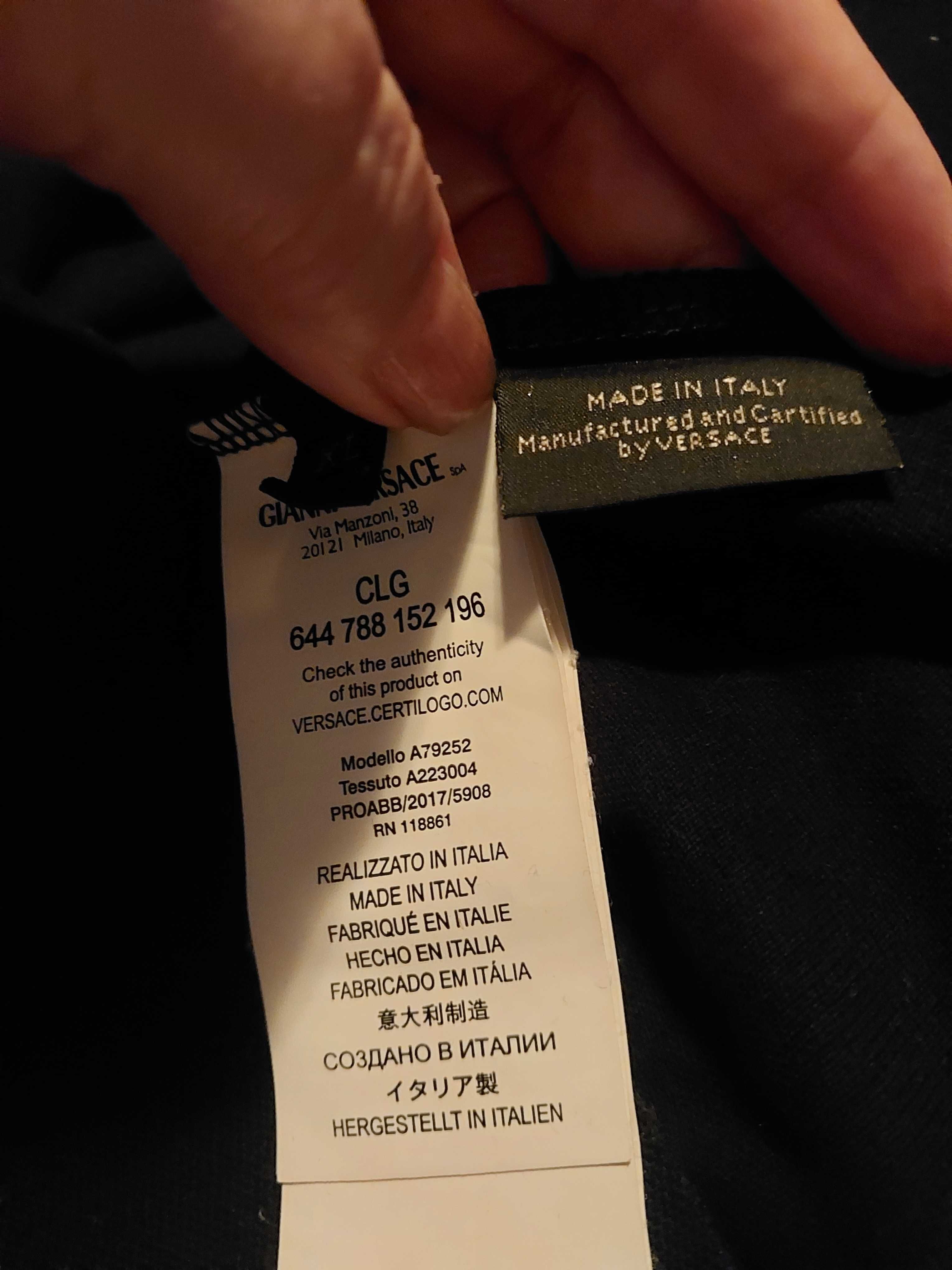 Ives Saint Laurent/ VERSACE Size XL 100% памук Страхотна Мъжка риза