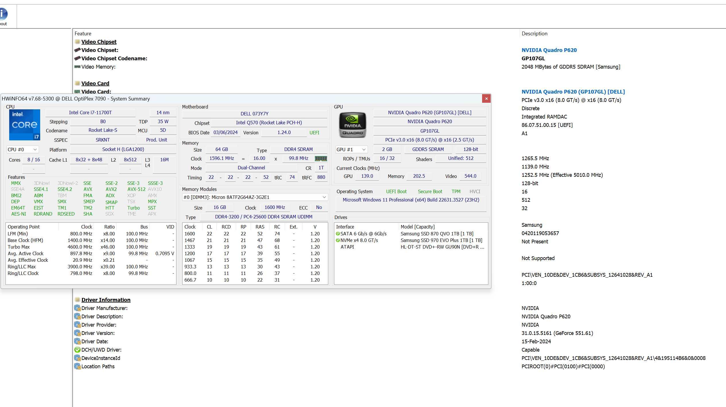 Nvidia quadro P620