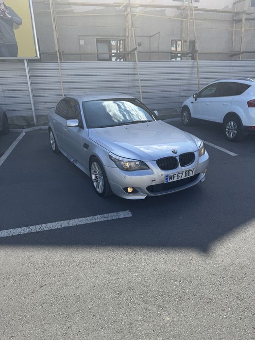 Vand bmw e60 520d 163cp m paket din fabrica recent adusa pe roti