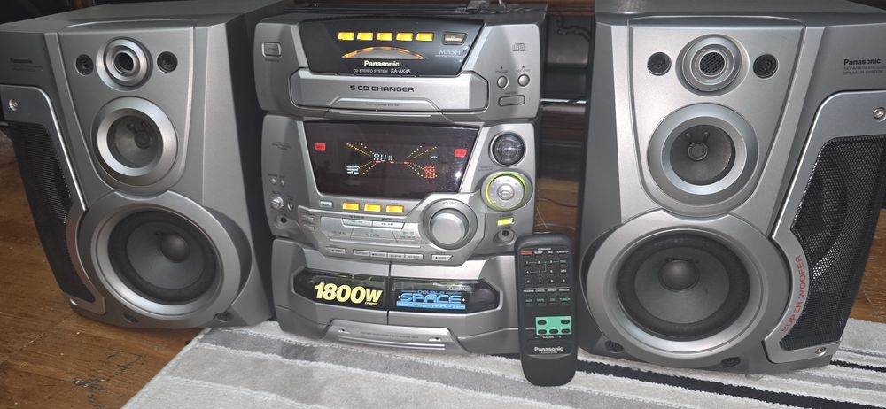 Panasonic муз центр  сабвуферли