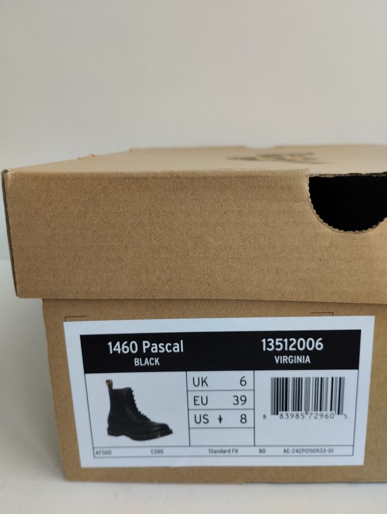НОВИ Dr. Martens 1460  Pascal Дамски Боти Естествена Кожа Номер 39