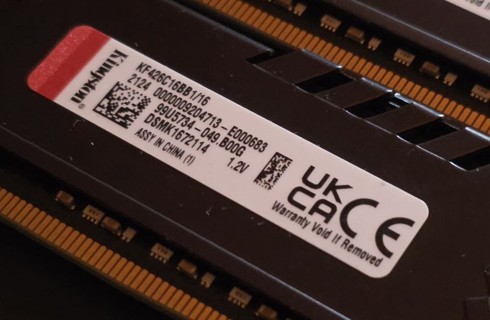 32GB RAM 2666MHz DDR4 Beast