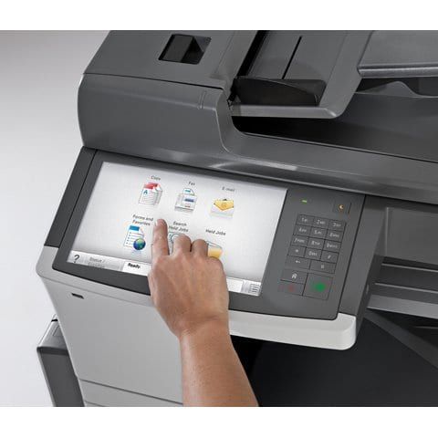 Цветен лазерен МФЦ принтер Lexmark X950de А3 копирна машина