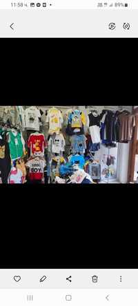Децки и бебешки дрехи от 0м.до 5г от затворен магазин