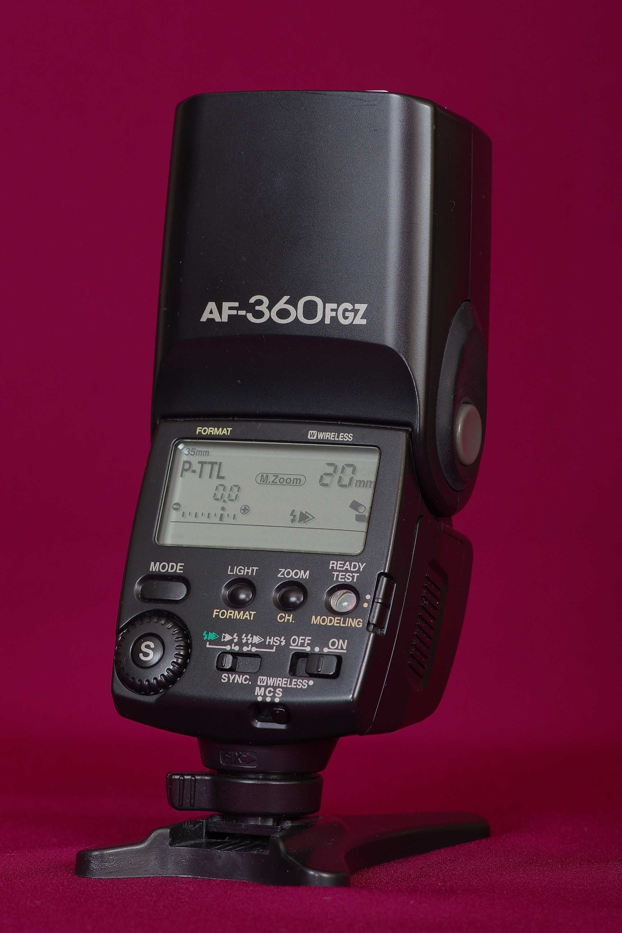 Pentax AF 360 FGZ ОТЛИЧНА! P-TTL и със собствена автоматика