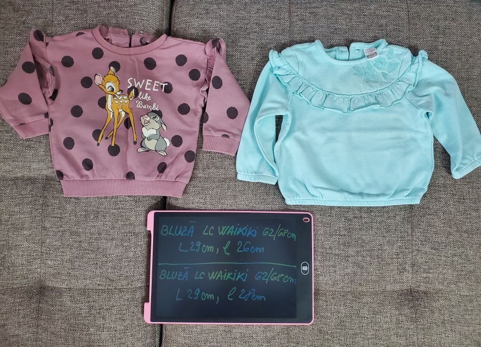 Lot haine fetite 62-74 cm