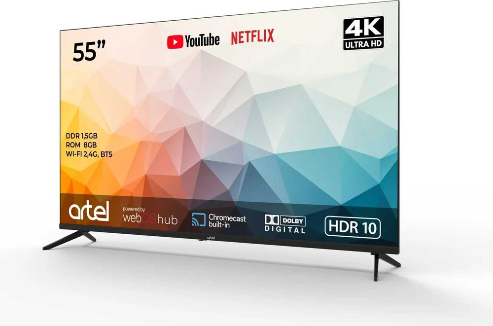 Телевизор Artel 55-140см (Актобе 414) номер лот 780565